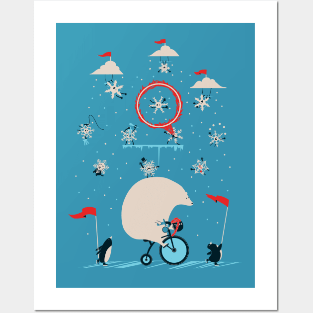 Arctic Circus Wall Art by Made With Awesome